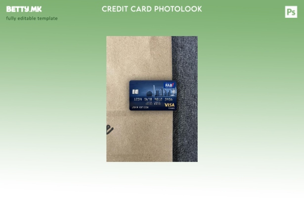 модерен стил на ОАЕ Прв шаблон за преден шаблон за класична слика за виза за бан